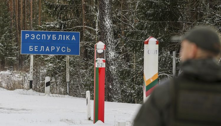 СОГГ Литвы: на границе Литвы с Беларусью развернули 6 нелегальных мигрантов