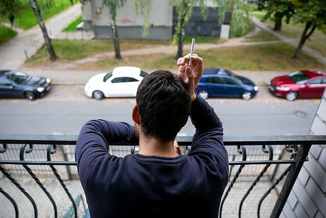 О запрете курить на балконе