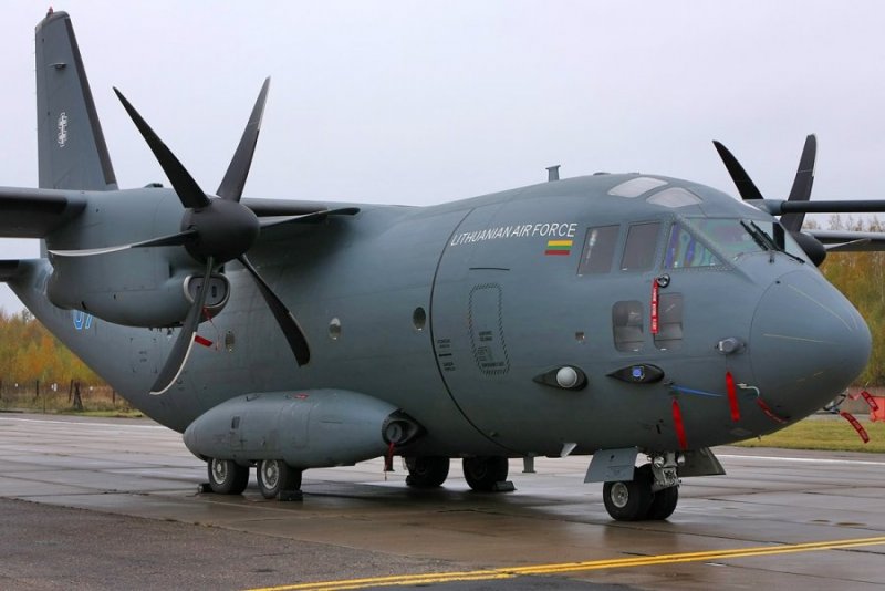В Турцию вылетел Spartan ВВС Литвы, для эвакуации литовцев из Израиля