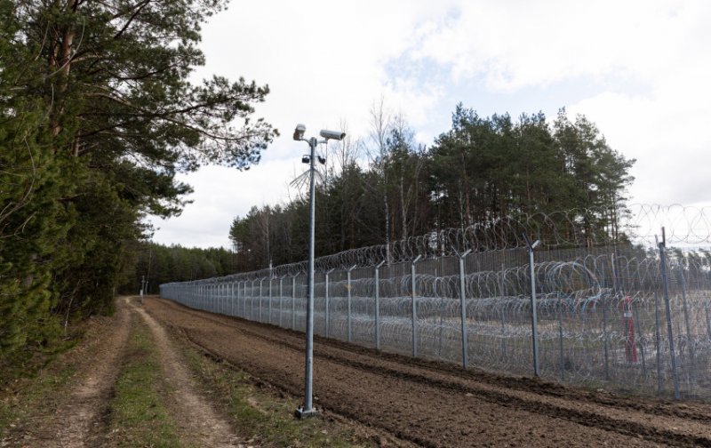 СОГГЛ: на границе Литвы с Беларусью пограничники развернули семь нелегальных мигрантов