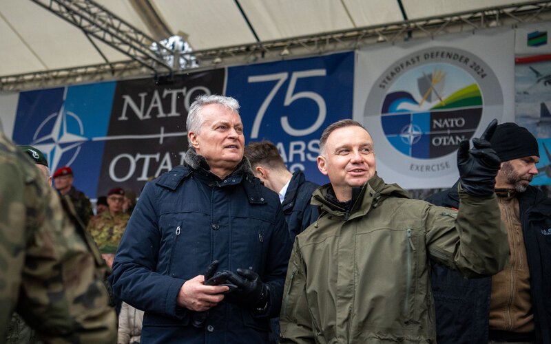 Гитанас Науседа: Литва и Польша будут работать вместе на укрепление Восточного фланга НАТО