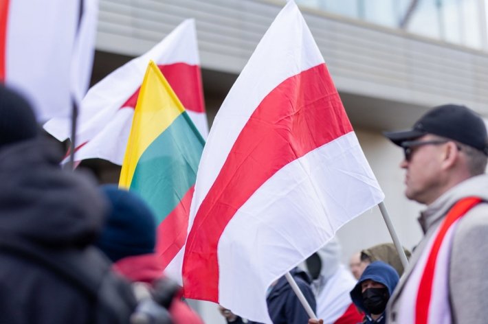 Президент Литвы поздравил белорусов с Днем свободы (Дзень Волі) и пожелал продолжать бороться за нее