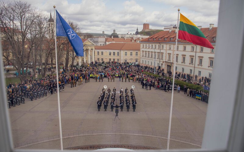 Президент Литвы Гитанас Науседа: Только все вместе мы сможем противостоять бурям истории.