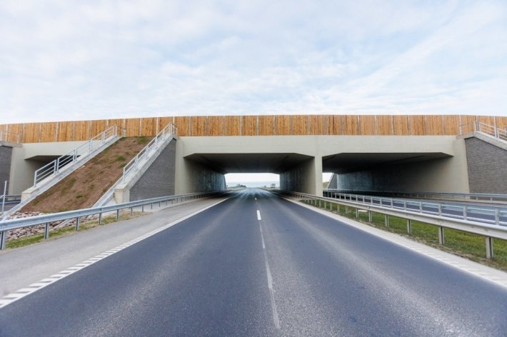 В Каунасе открыт 1,5-километровый участок юго-восточной объездной дороги