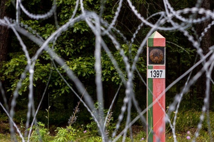 СОГГЛ: на границе Литвы с Беларусью задержаны двое нелегальных мигрантов