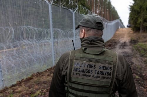 СОГГЛ: на границе Литвы с Беларусью развернули 14 нелегальных мигрантов