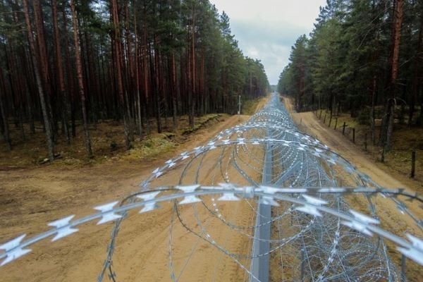 СОГГЛ: на границе Литвы с Беларусью задержаны 12 нелегальных мигрантов