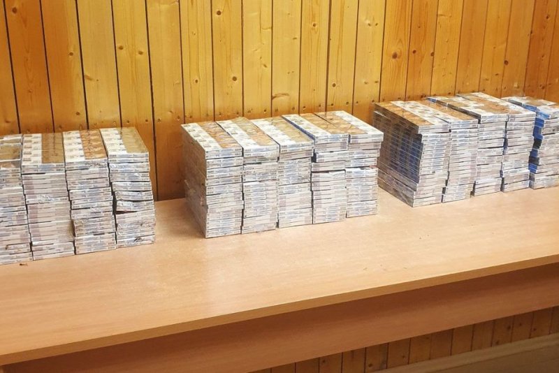 Таможенники задержали на границе контрабанду сигарет на сумму около 2,5 млн евро